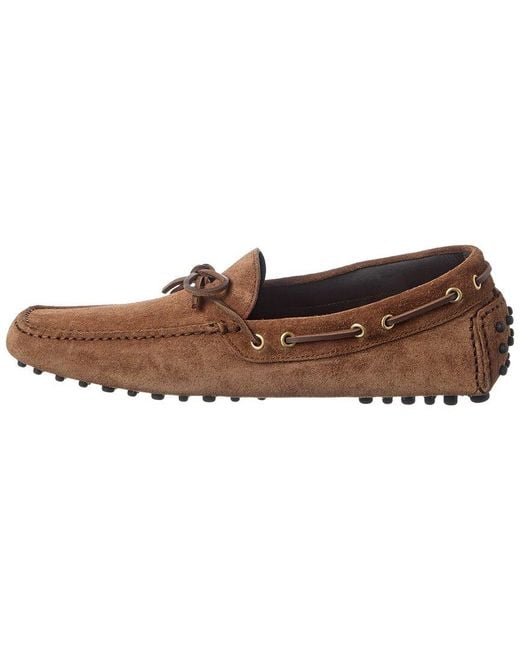 Tom Ford Brown Suede Loafer for men