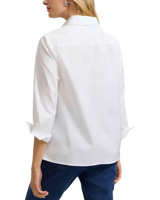 Foxcroft White Beatrice Shirt