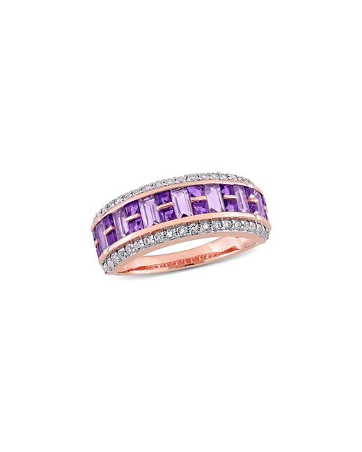 Rina Limor Pink 10k Rose Gold 2.04 Ct. Tw. Gemstone Ring