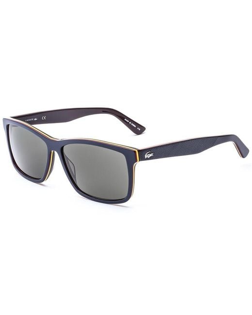 Lacoste L705s 57mm Sunglasses in Blue for Men Lyst