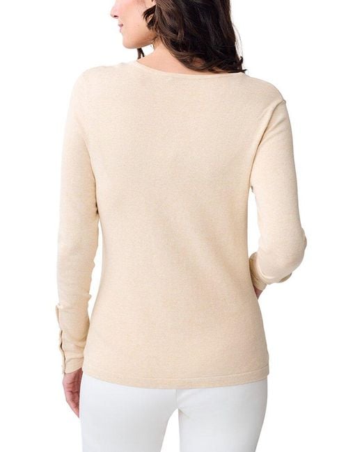 J.McLaughlin Natural Marnie Sweater
