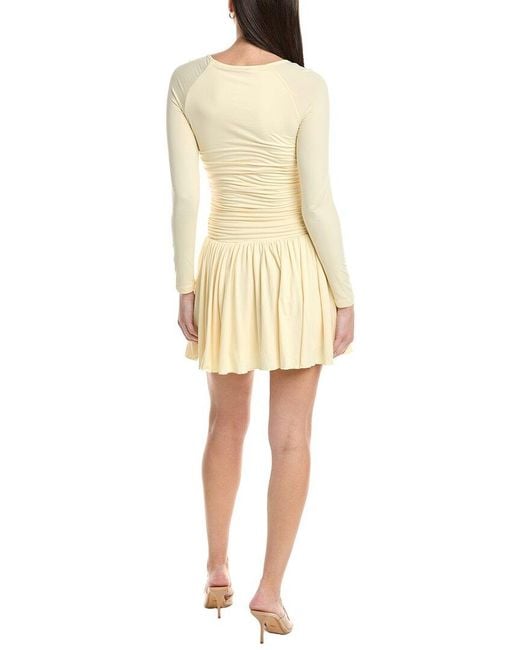 To My Lovers Natural Mini Dress