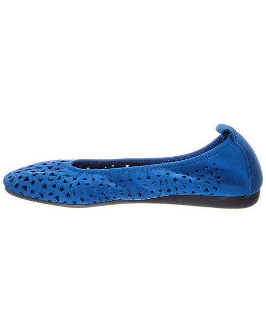 Arche Blue Lilly Leather Flat