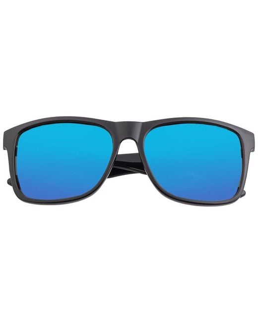 Sixty One Blue Solaro 55mm Polarized Sunglasses