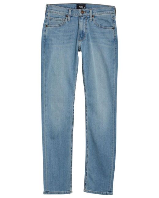 PAIGE Blue Lennox Straight Jean for men