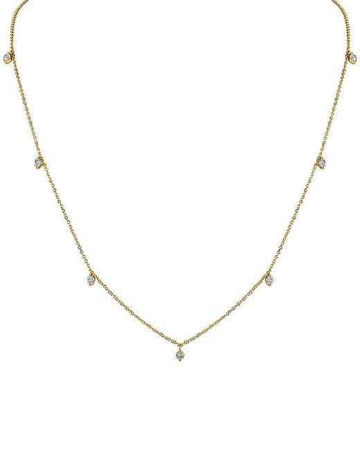 Sabrina Designs Metallic 14k 0.35 Ct. Tw. Diamond Necklace