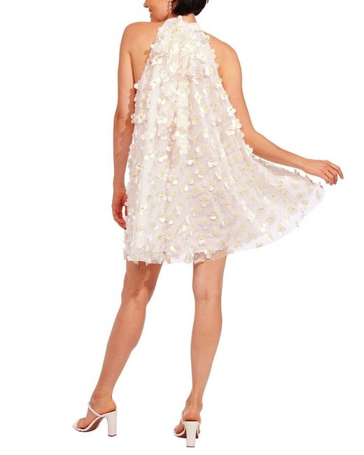 Eva Franco White Henriette Mini Dress