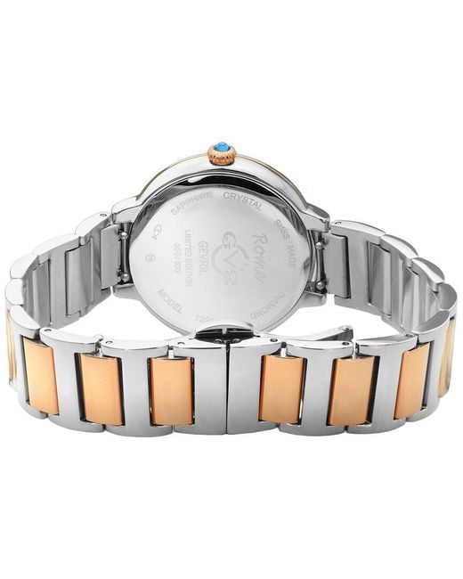 Gv2 Gray Rome Diamond Watch