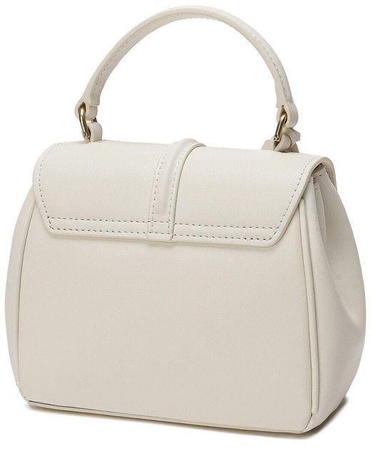 Tiffany & Fred Paris Natural Paris Smooth Leather Top Handle Crossbody
