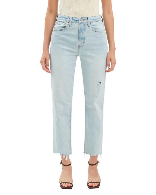 Daze Denim Blue Straight Up Swoon Vintage Straight Leg Jean