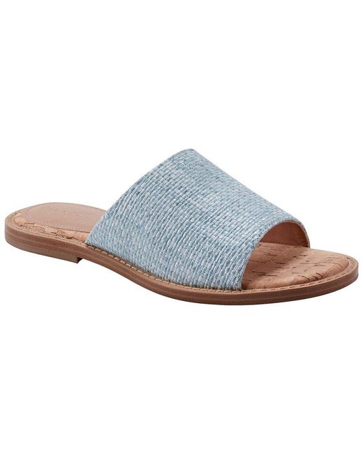 Marc Fisher Blue Grayce Sandal