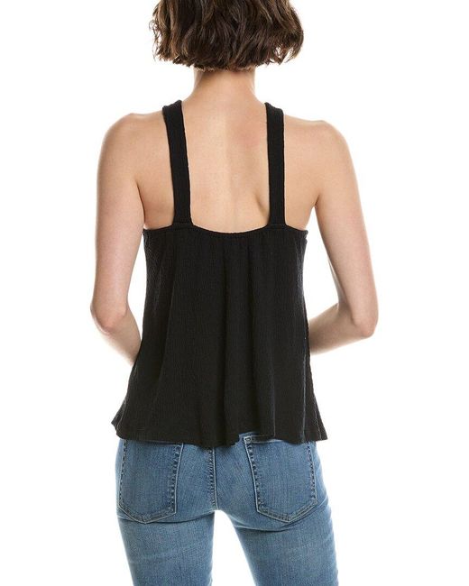 Michael Stars Black Imani Halter Top