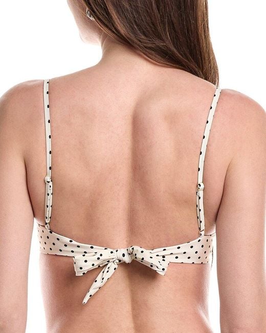 WeWoreWhat Natural Full Coverage Underwire Bikini Top