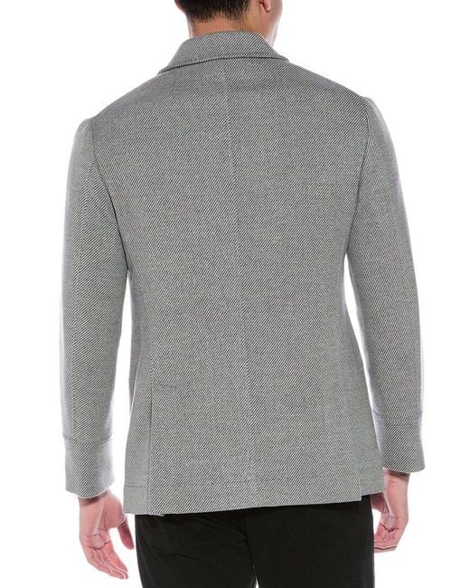 Brunello Cucinelli Gray Wool-Blend Jacket for men