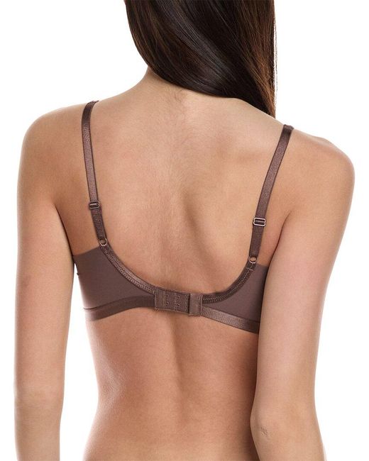B.tempt'd Brown Nearly Nothing Underwire Bra