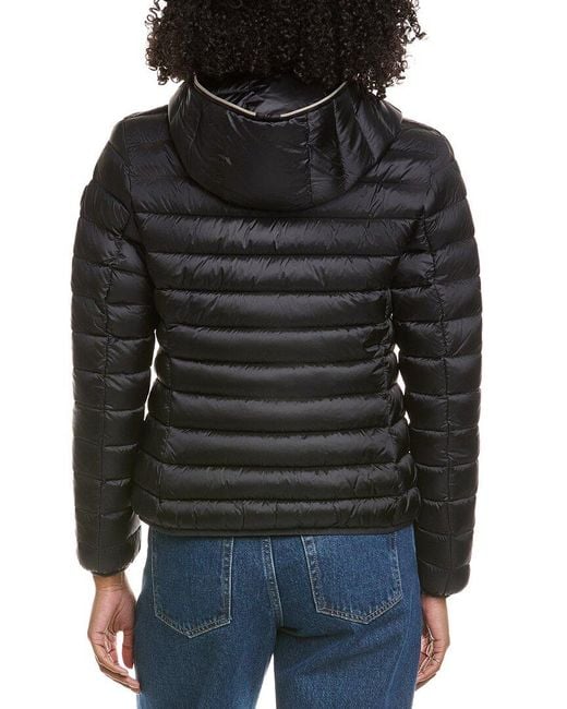 Save The Duck Black Olly Basic Hooded Basic Jacket