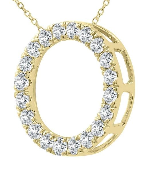 True Diamond Metallic 14k 0.96 Ct. Tw. Diamond Necklace