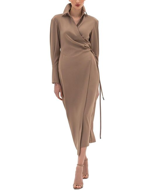 BGL Natural Midi Dress