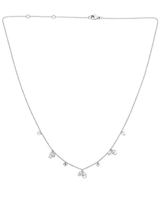 Maitre De Diamant White 14K 3.16 Ct. Tw. Lab-Grown Diamond Necklace