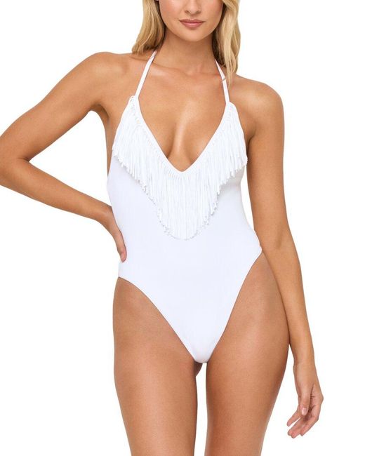 LSPACE White Desert Days Classic One-Piece