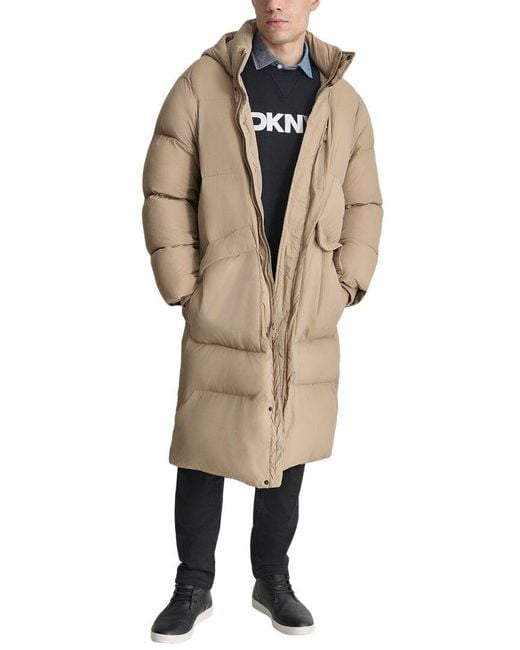 Dkny natural down jacket discount