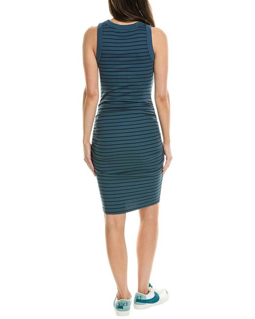 Michael Stars Blue Demi Above-Knee Mini Dress