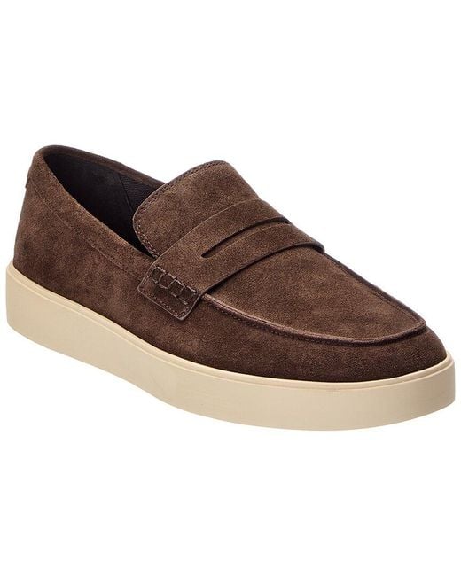 Vince Brown Teo Suede Loafer for men