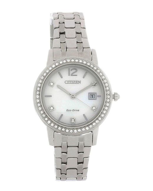 Citizen White Silhouette Watch