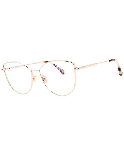 Tom Ford White 55Mm Optical Frames