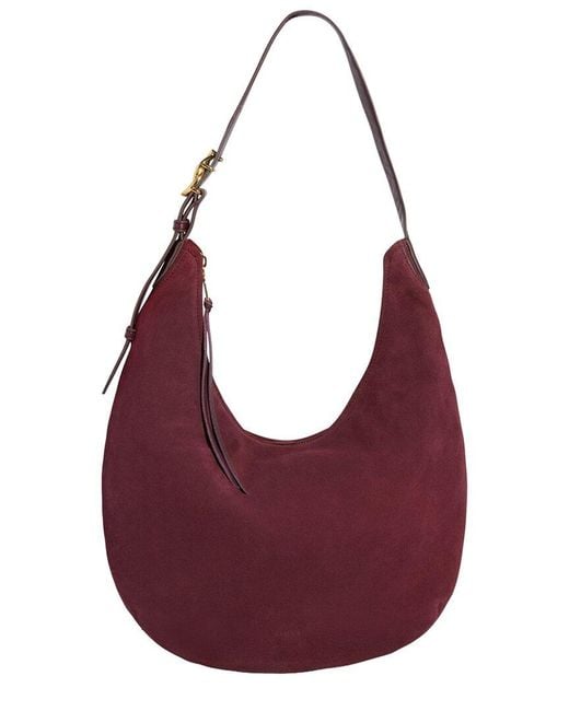 Aimee Kestenberg Purple Unity Large Suede Hobo