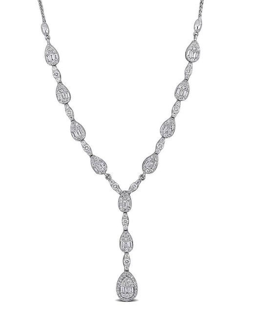 Rina Limor Metallic 14K 1.76 Ct. Tw. Diamond Statement Necklace