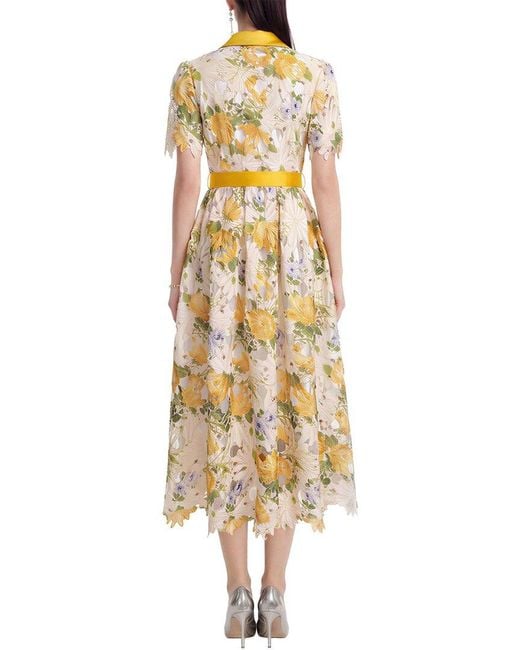 DZA Metallic Midi Dress