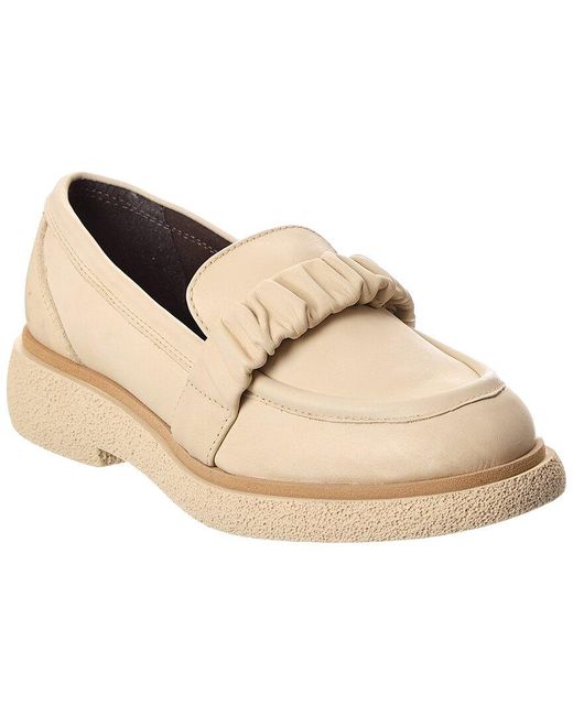 The Flexx Natural Freya Leather Loafer