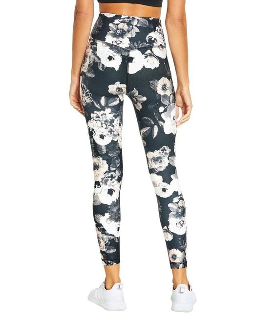 Balance Collection Blue Printed Easy Ankle Legging