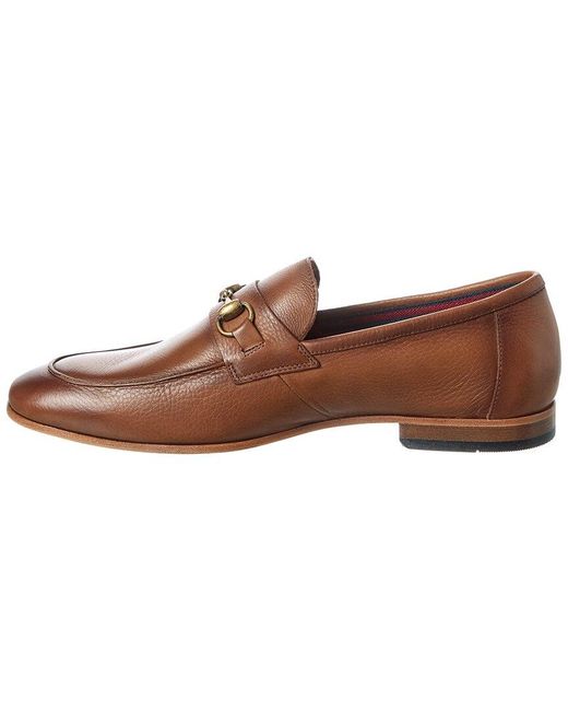 Donald J Pliner Brown Ted2 Leather Loafer for men