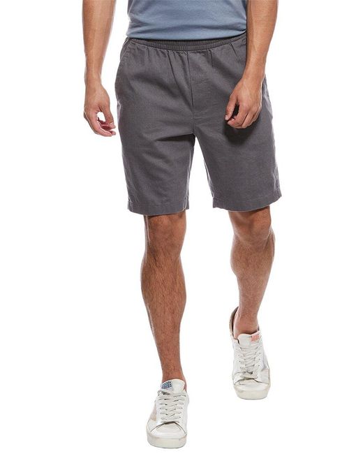 Vince Gray Linen-Blend Short for men