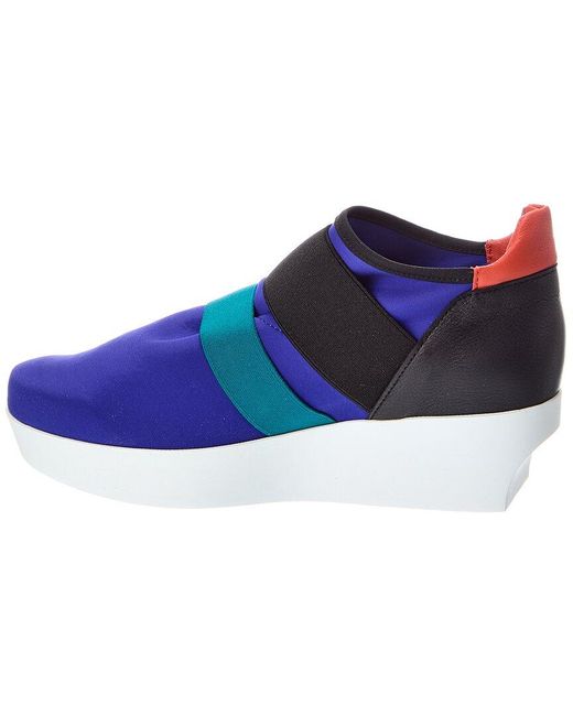 Arche Blue Fujame Leather Sneaker