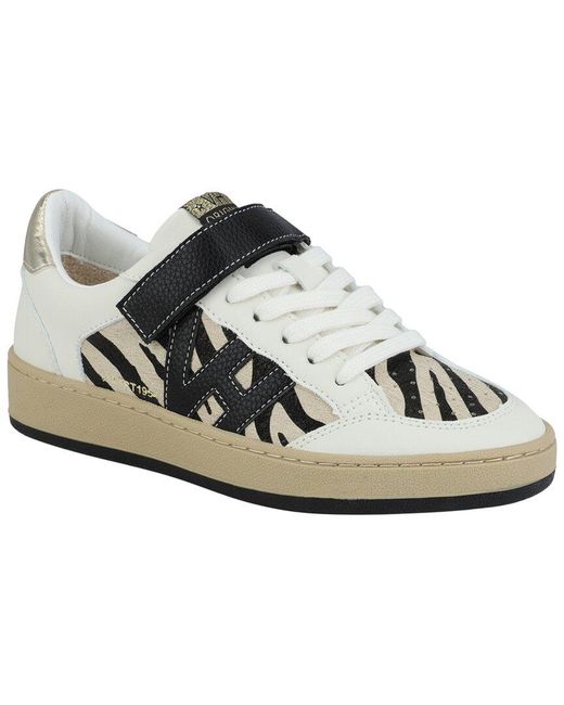 Vintage Havana White Next 11 Leather Sneaker
