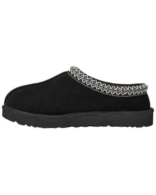 Ugg Black Tasman Ii Suede Slipper