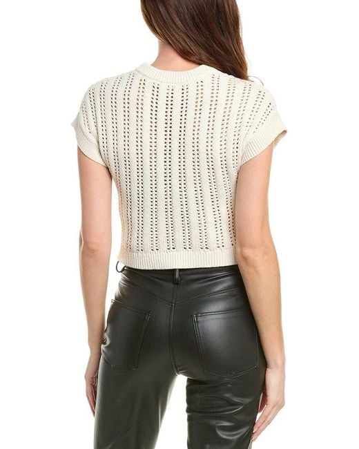 A.L.C. White Amalie Top