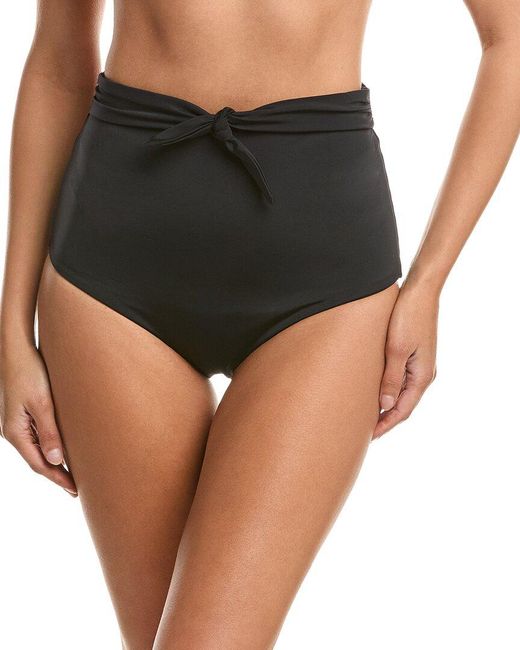 Mara Hoffman Black Jay Bikini Bottom