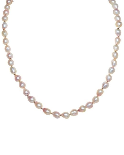 Margo Morrison Natural 14K Filled 7-8Mm Pearl Necklace