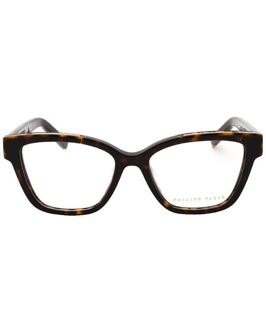 Philipp Plein Black Vpp034S 53Mm Optical Frames