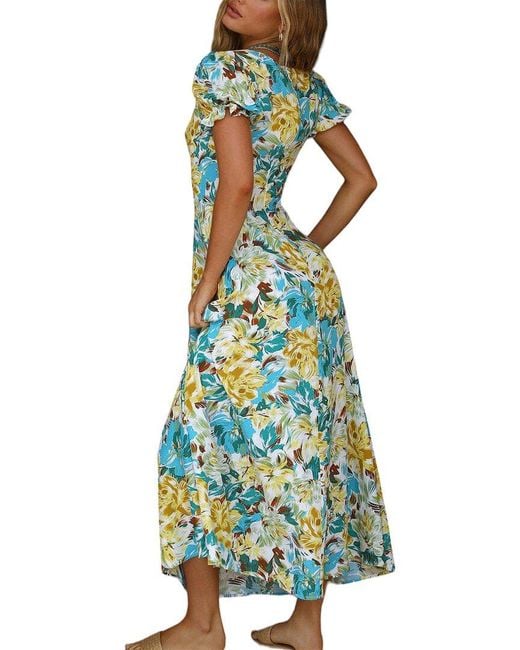 ENJOY PETRA Green Maxi Dress