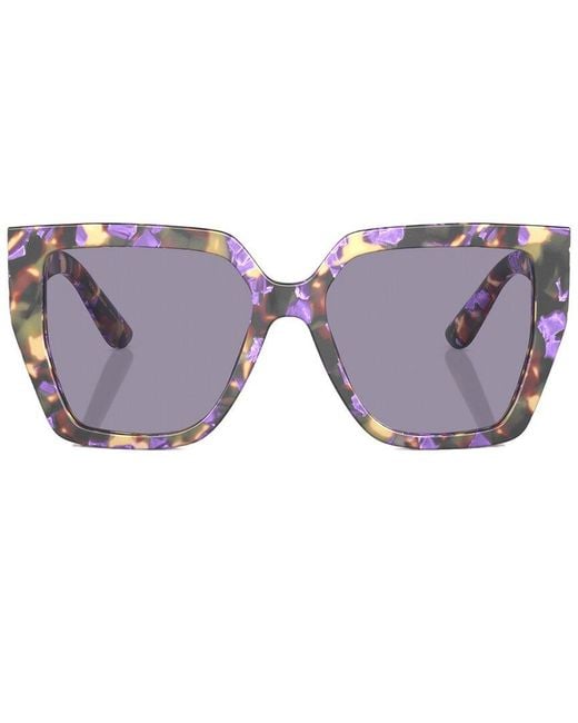 Dolce & Gabbana Purple Dg4438 55mm Sunglasses