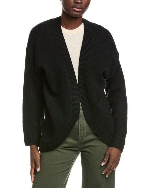 Vince Camuto Black Open Cardigan