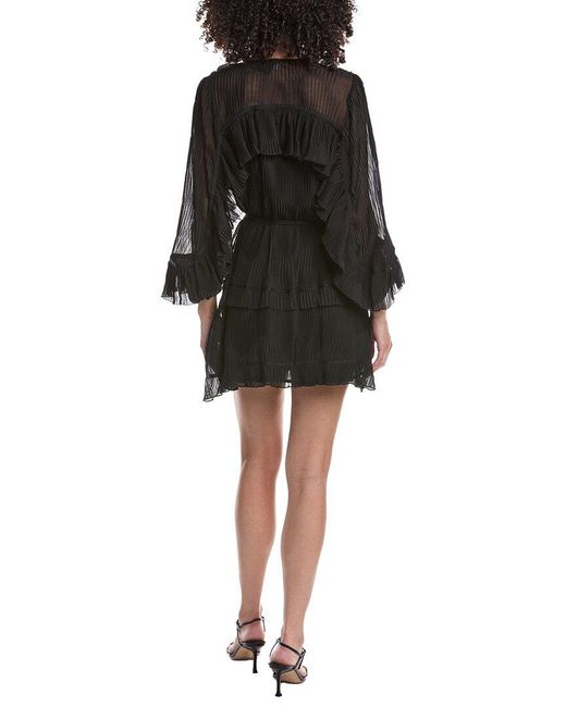 Ramy Brook Black Zelda Mini Dress