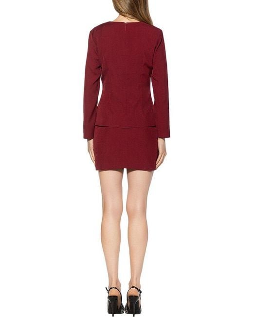 Alexia Admor Red Rami Sheath Dress