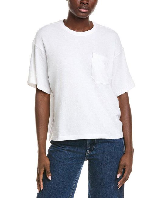 ATM White Oversized Pocket T-Shirt