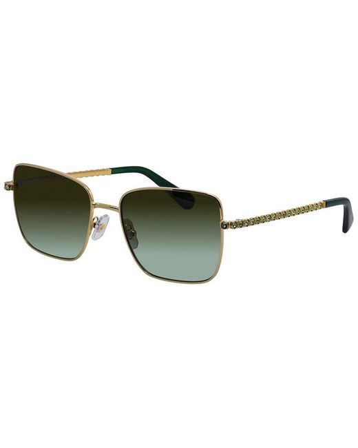 Swarovski Green Sk7015 56Mm Sunglasses